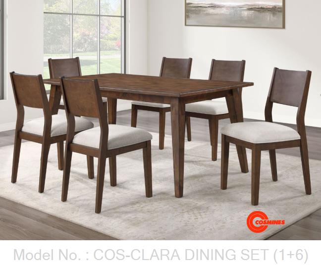 COS-CLARA DINING SET (1+6)